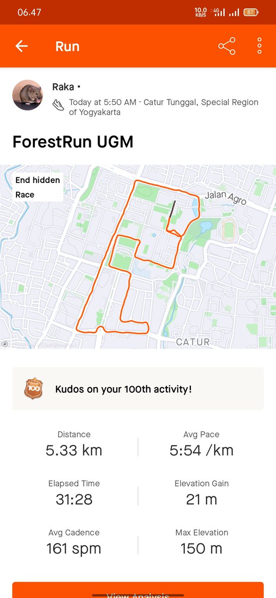 fillahrakaa's tweet image. Maap gais gajadi race terakhir, ternyata masih tergoda mengikuti race lainnya😭🙏🏻 #moRunning #7