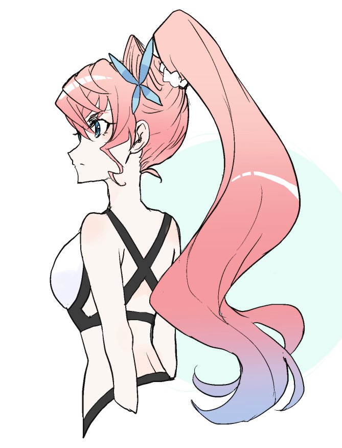マリア・カデンツァヴナ・イヴ 「どういう構図の服なのじゃいマリアかわいいね 」|もみのイラスト