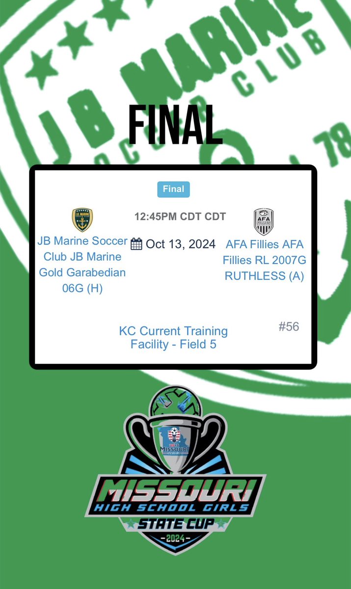 Good Luck JB!!! ⚽️⚽️