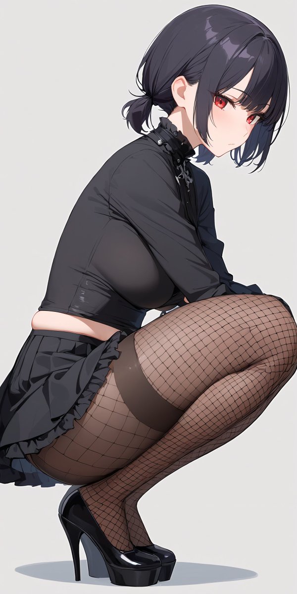 ourtAI_moto's tweet image. しゃがんだらムチっとなる部分