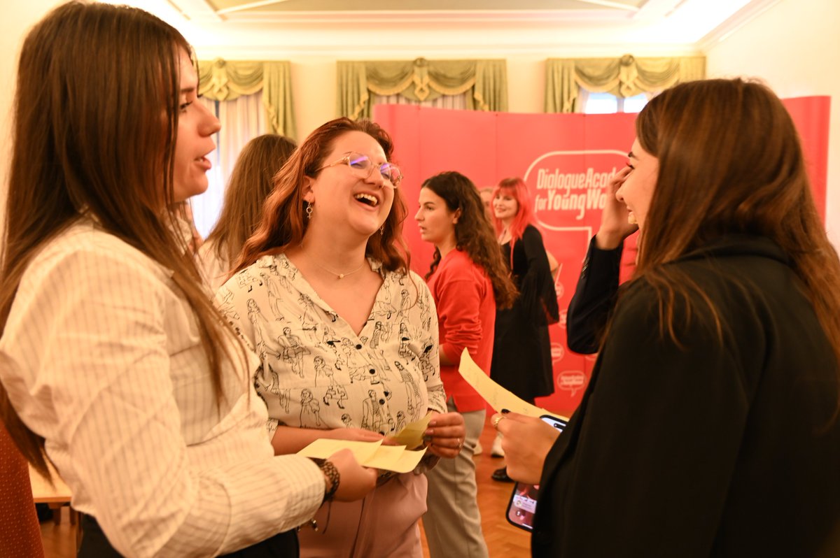 OSCEKosovo's tweet photo. Celebrating a special milestone!🎉
We’re thrilled to launch the 10th edition of OSCE’s #DialogueAcademy for young women. Grateful to @KateFearonOSCE for her uplifting words as we dive into peacebuilding, leadership & empowerment.
Here’s to 10 unforgettable days!
#OSCE #DA10🎂 https://t.co/i7zDwWn5FN