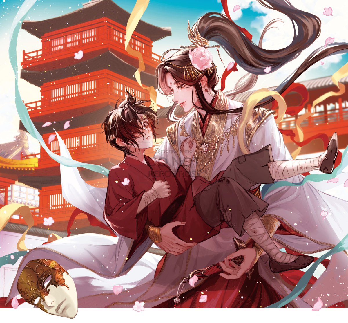 入目无别人，四下皆是你
花怜

My piece for #hc_calendar