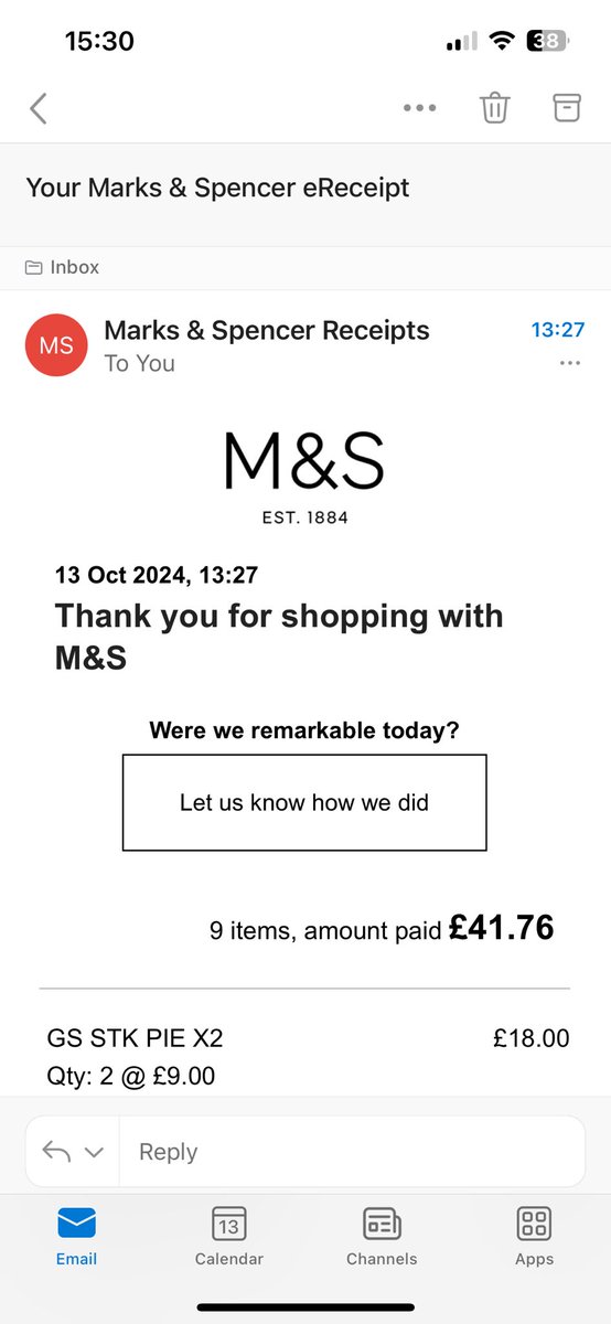 When you use <a href="/marksandspencer/">M&S</a> scan and shop and spend £41 but leave £15.66 of items in the shop. Grrrrrrrr 😂🥴

#menopausalbrain