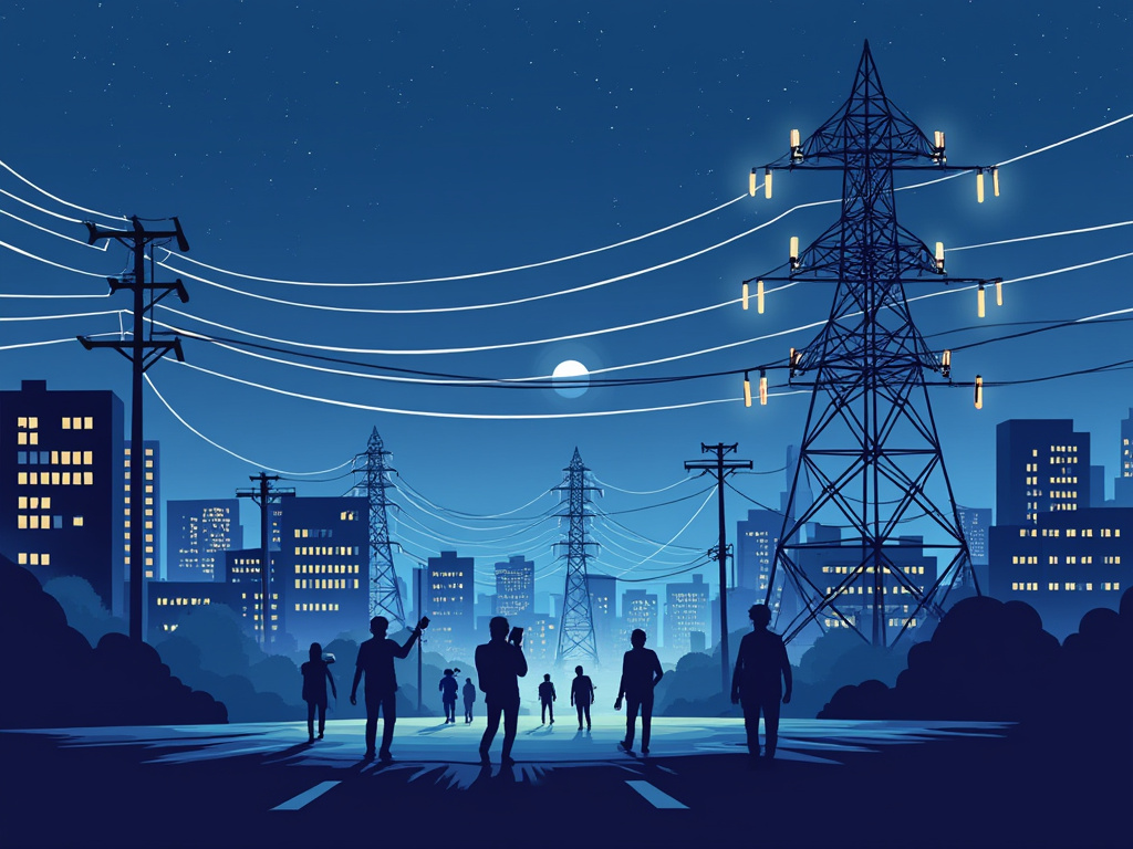 Por que além do apagão de energia, alguns paulistanos estão enfrentando apagão da internet móvel?

O celular na sua mão se comunica com uma estação na outra ponta chamada ERB, Estação Rádio Base, que popularmente chamamos de torre de celular. Ela é repleta de eletrônicos e