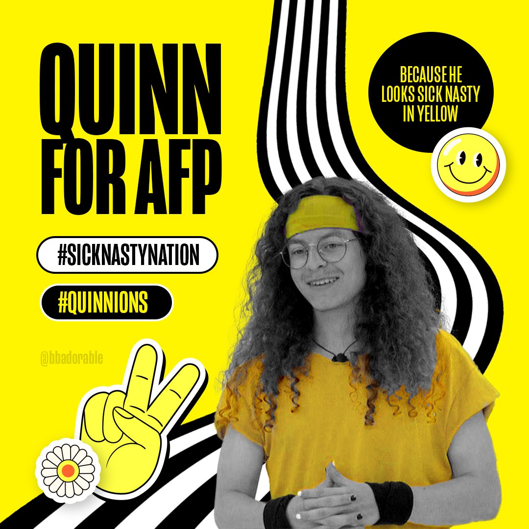 bbadorable's tweet photo. Get your last daily votes in for Quinn ๐ฃ #BB26 #Quinnions #SickNastyNation #QuinnForAFP https://t.co/yV87MXOpdm