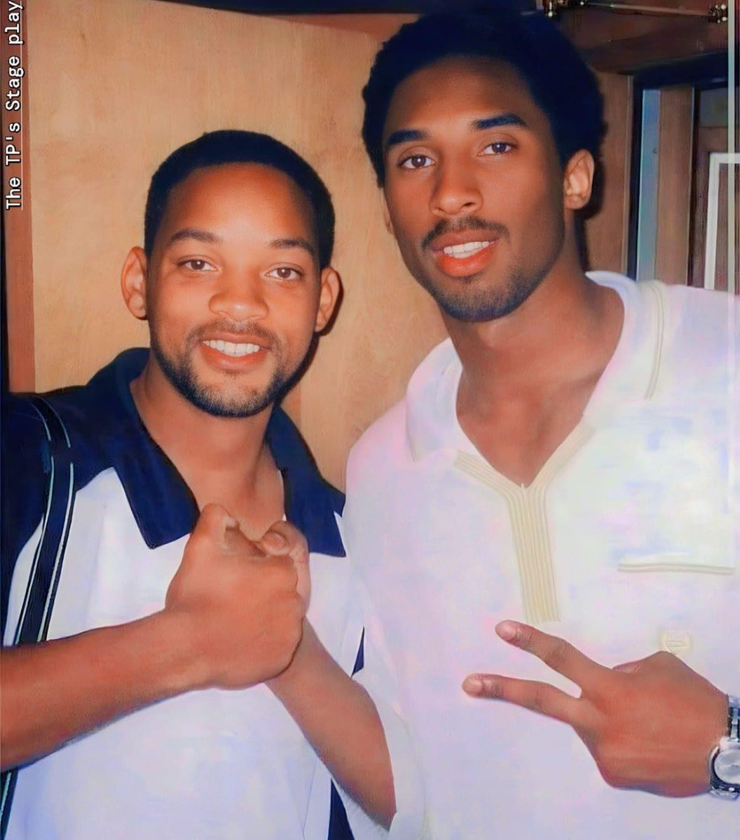 Will Smith and Kobe Bryant 🖤🌟🖤