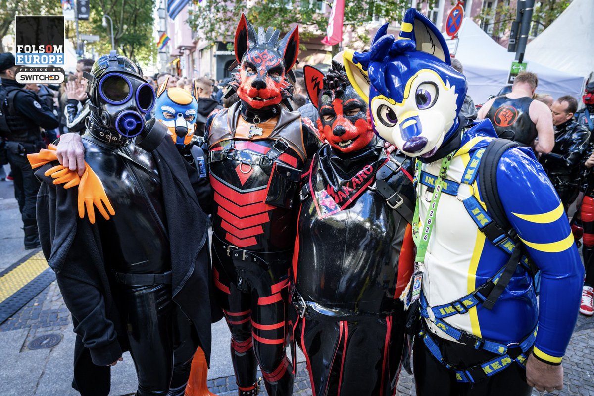 Akaro (@akaro.cc) (@akarorubberdog) on Twitter photo Look at this bunch of cuties at Folsom Europe 2024 in Berlin. 🥰
Featuring @rubberkton, <a href="/RhascalTheDiver/">RhascalTheDiver</a>, <a href="/Latonex/">ʟᴀᴛᴏɴᴇx</a> and <a href="/SwodeLtxWolfAD/">SwodeLtxAD</a> Look at this bunch of cuties at Folsom Europe 2024 in Berlin. 🥰
Featuring @rubberkton, <a href="/RhascalTheDiver/">RhascalTheDiver</a>, <a href="/Latonex/">ʟᴀᴛᴏɴᴇx</a> and <a href="/SwodeLtxWolfAD/">SwodeLtxAD</a>