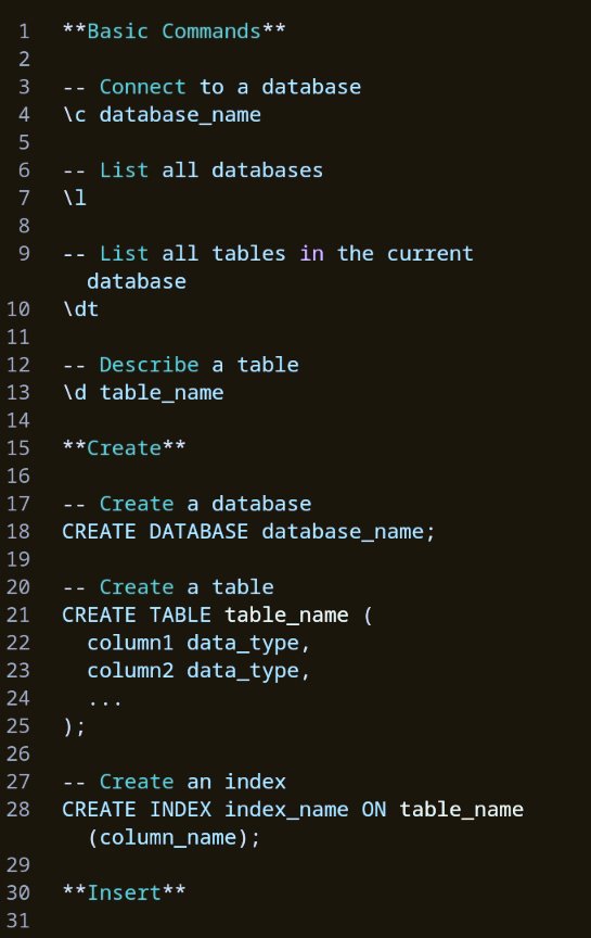 e_opore's tweet image. PostgreSQL database in 2 min ⬇️