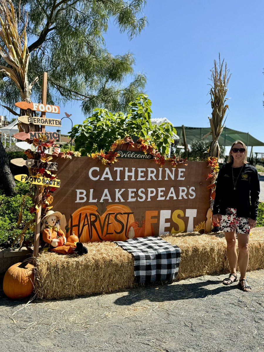 Catherine Blakespear (@cblakespear) on Twitter photo Come on over and join us today at my first annual Harvest Fest at the Carlsbad Flower Fields! Happening today, Sunday, from 1-4 p.m.! Bring the family and see you soon! Come on over and join us today at my first annual Harvest Fest at the Carlsbad Flower Fields! Happening today, Sunday, from 1-4 p.m.! Bring the family and see you soon!