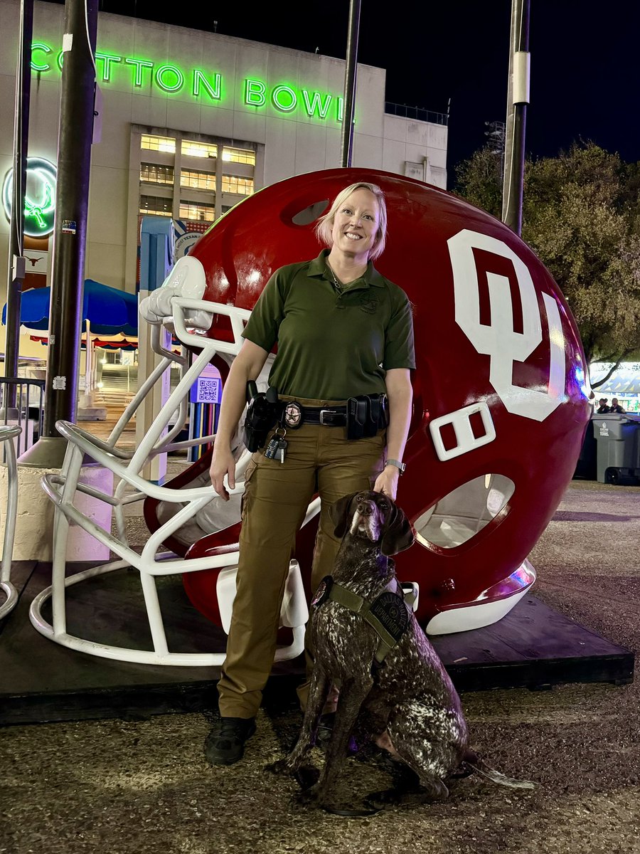 K9Apollo (@dpdk9apollo) on Twitter photo Another safe & successful Red River Rivalry with <a href="/TacticalDPD/">Dallas PD Tactical Support</a> EOD/EDCS <a href="/AngelaNordyke/">Angela Nordyke</a> Another safe & successful Red River Rivalry with <a href="/TacticalDPD/">Dallas PD Tactical Support</a> EOD/EDCS <a href="/AngelaNordyke/">Angela Nordyke</a>