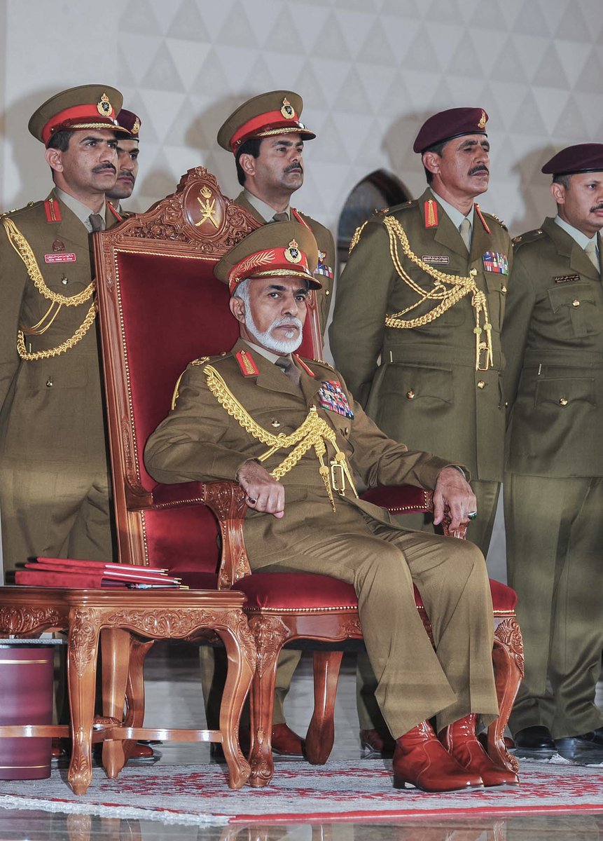 سلاما لروحك الخالدة
السلطان قابوس بن سعيد طيب الله ثراه 💐