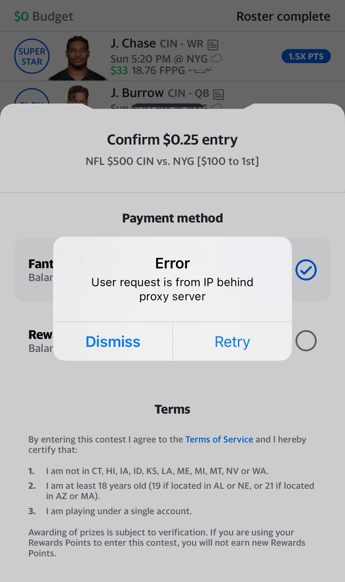Rodin_El's tweet image. ⁦@YahooFantasy⁩ ⁦@YahooFantasyCC⁩ ⁦@Yahoo⁩ why do I keep getting this?