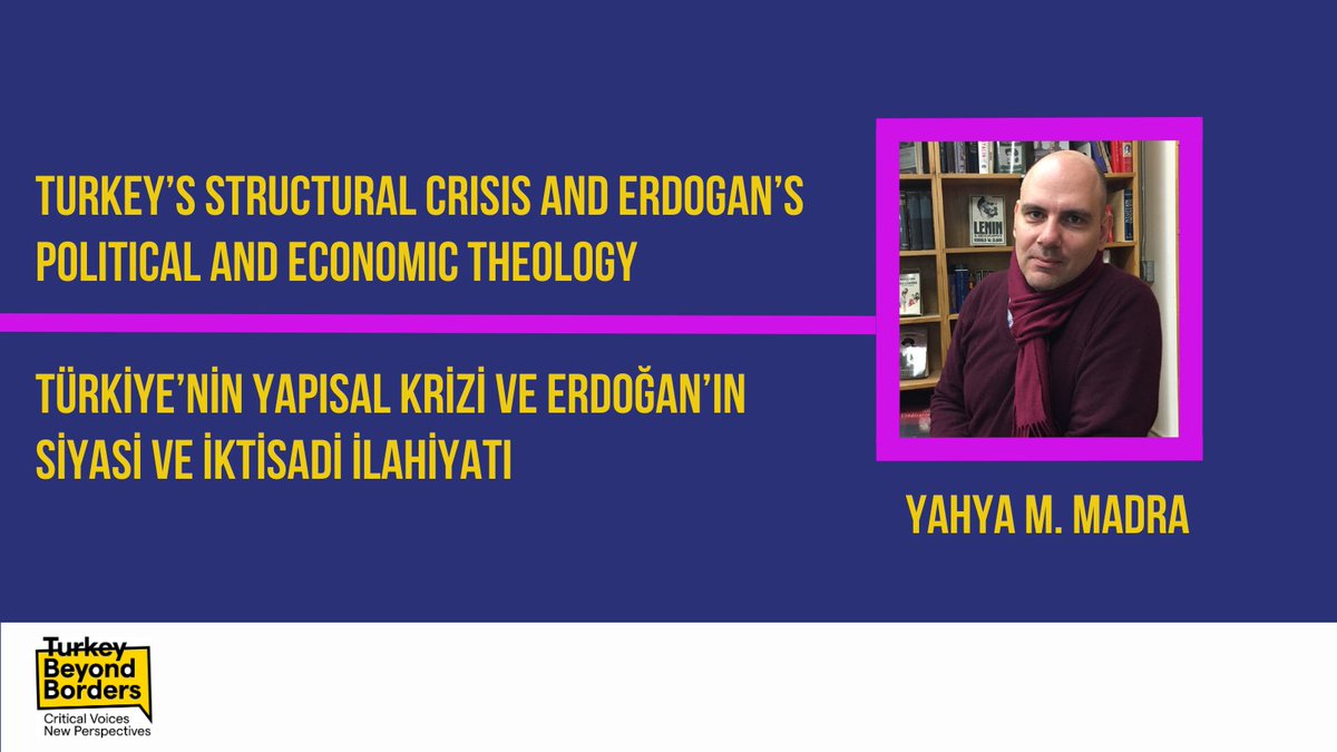 Tbeyondborders's tweet photo. Our new vodcast “Turkey’s Structural Crisis and Erdogan’s Political and Economic Theology” by Dr. Yahya M. Madra (@ymadra) has been published! https://t.co/3v1Ysqr9Va

@CMES_LUND 
@UISweden
@SiCreativeForce
@swemena
@bianet_eng 
@pol_LU 
#turkeybeyondborders https://t.co/WLrYJH38bi
