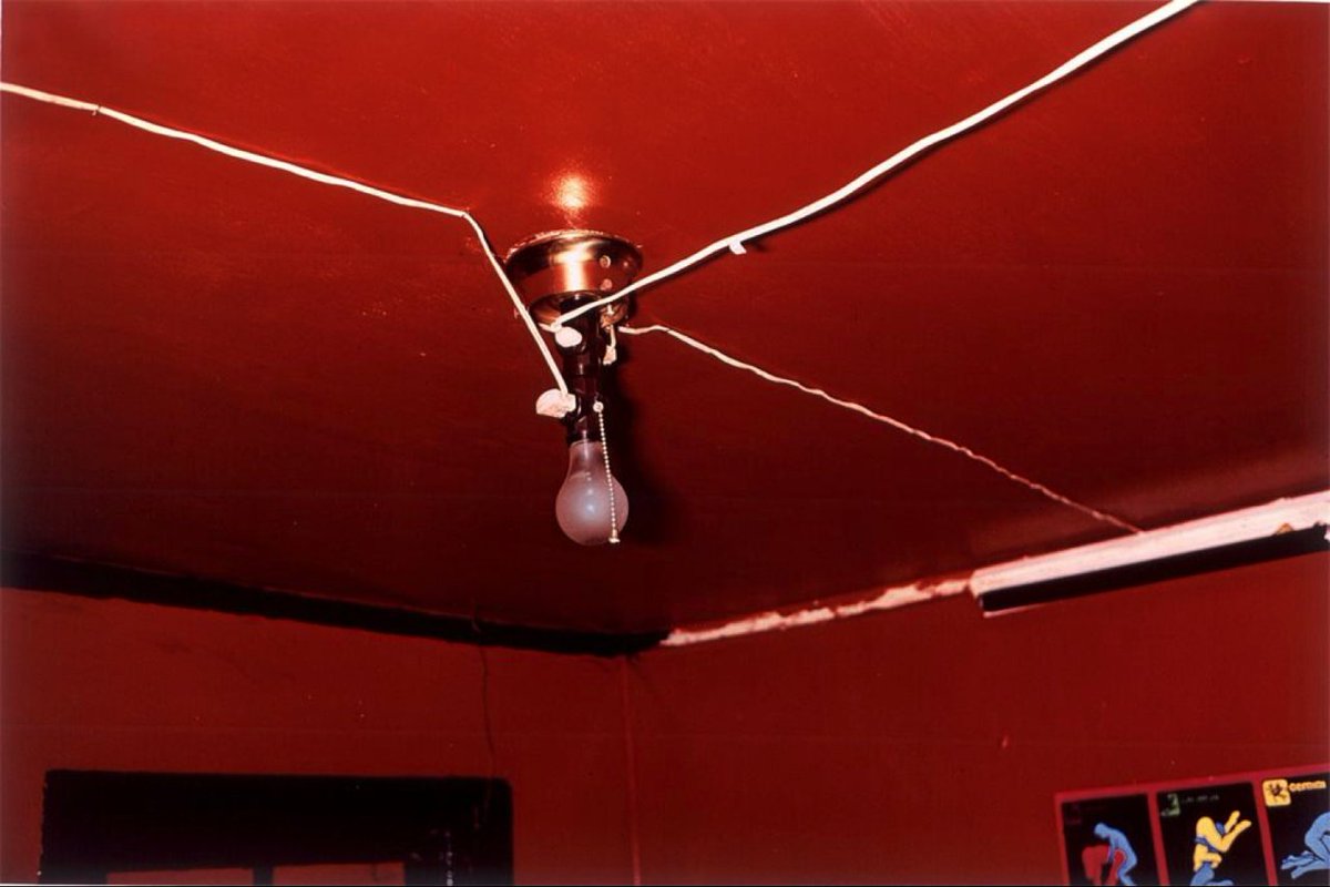 William Eggleston, The Red Celling, Greenwood, Mississippi, 1973