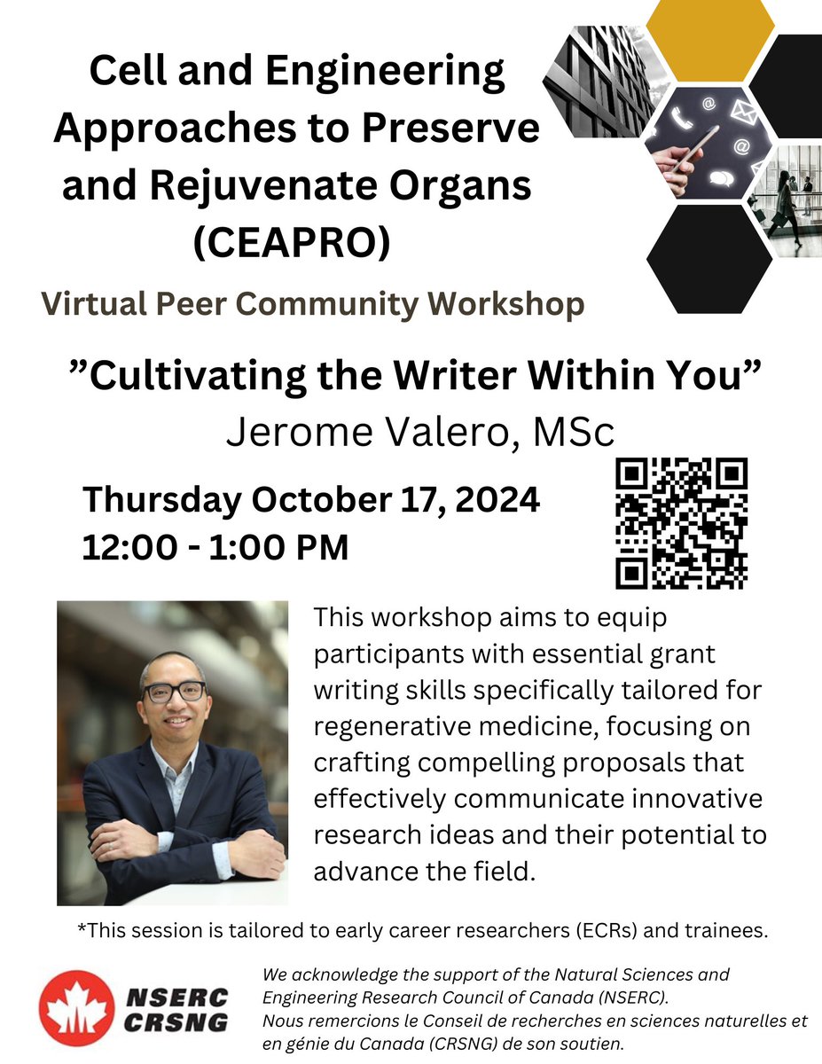 Golnaz Karoubi, PhD (@k_golnaz) on Twitter photo Excited for the next CEAPRO virtual peer community workshop! Join us next week for an informative and interactive writing session <a href="/UHNTransplant/">Ajmera Transplant Centre UHN</a> <a href="/NSERC_CRSNG/">NSERC / CRSNG</a> <a href="/UHN_Research/">UHN Research</a> <a href="/uhntrainees/">The Office of Research Trainees (ORT) at UHN</a> <a href="/MbD_UofT/">Medicine by Design</a> <a href="/bme_uoft/">Biomedical Engineering @ University of Toronto</a> <a href="/UBCBME/">UBC BME</a> <a href="/UCalgaryBME/">University of Calgary Biomedical Engineering</a> <a href="/mcgillu/">McGill University</a> <a href="/uOttawa/">Université d'Ottawa | University of Ottawa</a> <a href="/UofT_LMP/">Department of Laboratory Medicine & Pathobiology</a> <a href="/UofTIMS/">Institute of Medical Science</a> <a href="/researchuoft/">U of T Research</a> Excited for the next CEAPRO virtual peer community workshop! Join us next week for an informative and interactive writing session <a href="/UHNTransplant/">Ajmera Transplant Centre UHN</a> <a href="/NSERC_CRSNG/">NSERC / CRSNG</a> <a href="/UHN_Research/">UHN Research</a> <a href="/uhntrainees/">The Office of Research Trainees (ORT) at UHN</a> <a href="/MbD_UofT/">Medicine by Design</a> <a href="/bme_uoft/">Biomedical Engineering @ University of Toronto</a> <a href="/UBCBME/">UBC BME</a> <a href="/UCalgaryBME/">University of Calgary Biomedical Engineering</a> <a href="/mcgillu/">McGill University</a> <a href="/uOttawa/">Université d'Ottawa | University of Ottawa</a> <a href="/UofT_LMP/">Department of Laboratory Medicine & Pathobiology</a> <a href="/UofTIMS/">Institute of Medical Science</a> <a href="/researchuoft/">U of T Research</a>