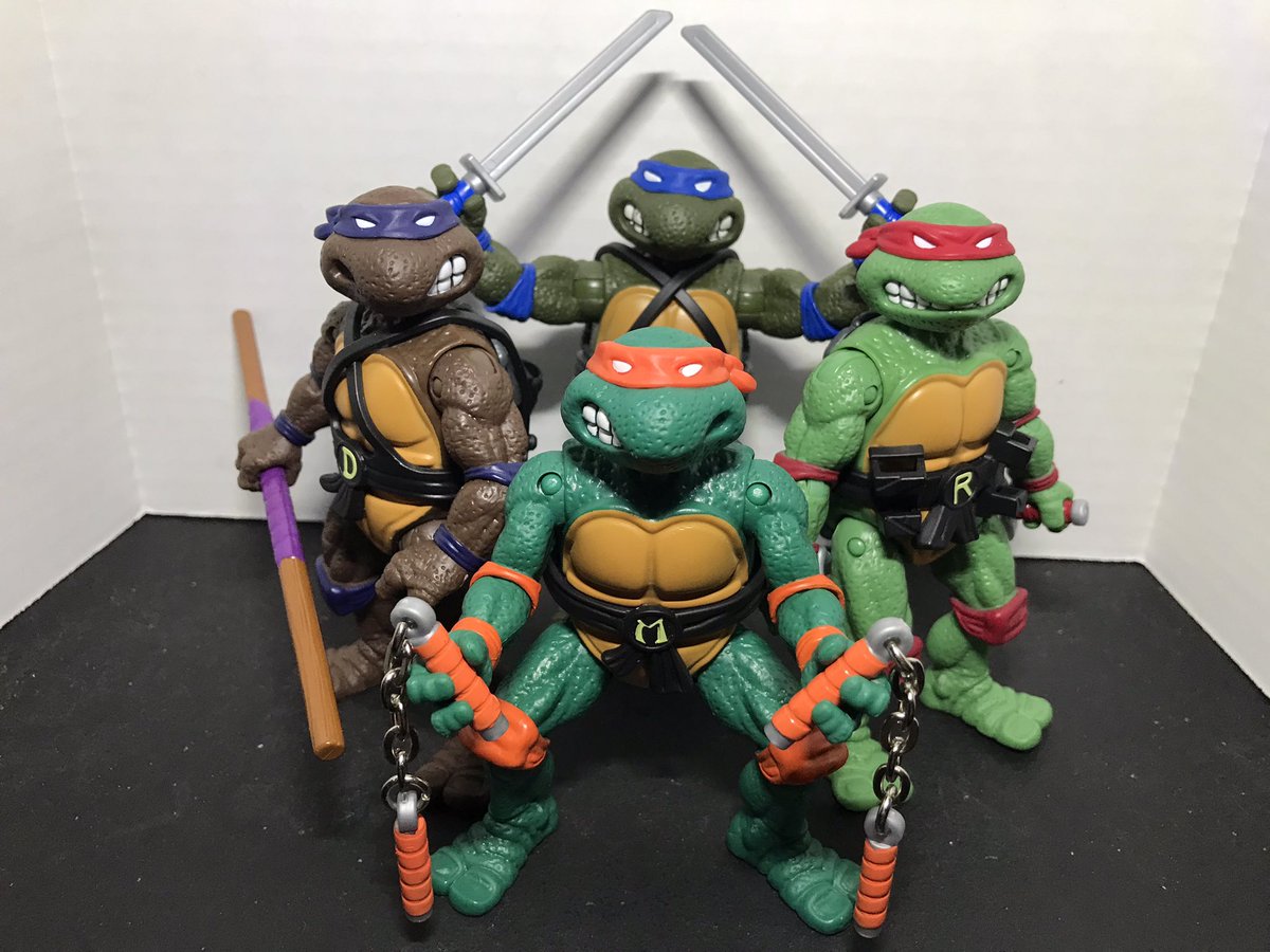 TMNT 1988 Remasters. I wasn’t going to pick up all of them because I thought they were all 25$ a la Marvel Legends pricing but they are actually only 13$ each. The articulation and all the accessories make 13$ a figure an absolute steal.