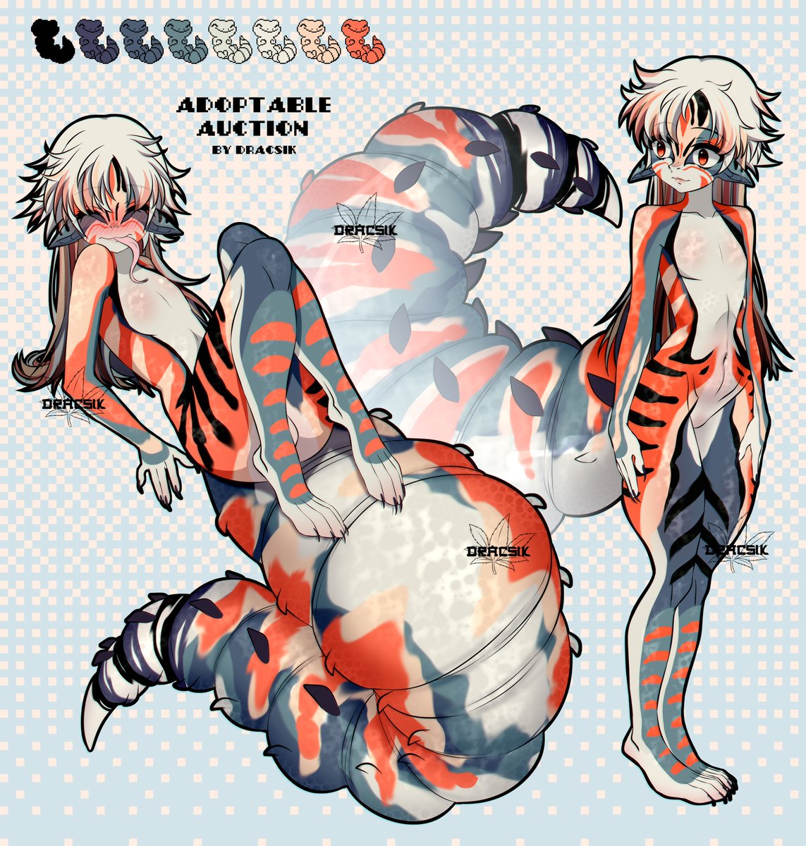 Eublepharid Gecko Adoptable!

#lizard #gecko 

ych.commishes.com/auction/show/3…