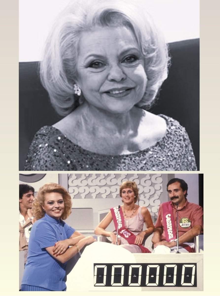 "Yo siempre he preferido la alegría de las bienvenidas a las tristezas de los adioses." #mayragomezkemp #DEP 💫
La primera mujer que presentó un programa de la televisión, la sonrisa más bonita de la pantalla... Referente de mi infancia😥🖤