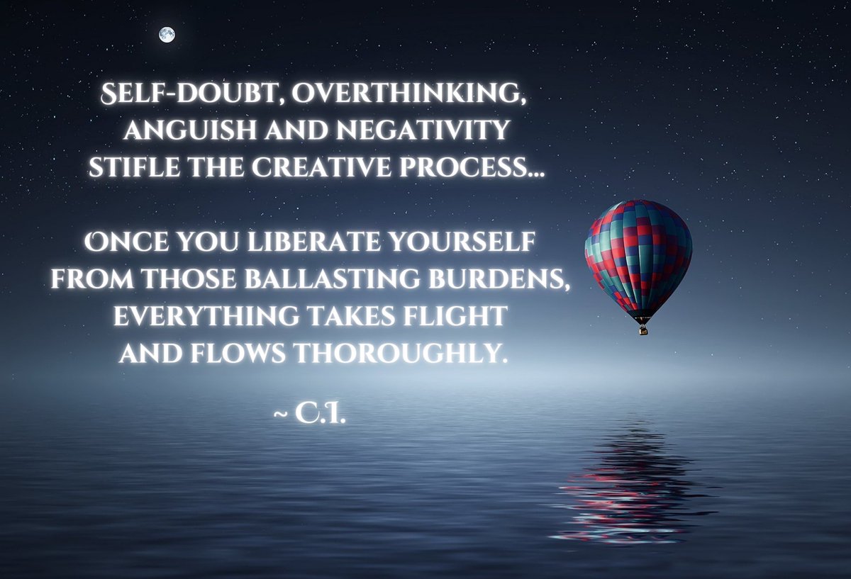 The highs &amp; lows of the creative process... ✍🏻🎈💫

Sharing one of my aphorisms, which I hope you enjoy &amp; perhaps can lift up other fellow artists &amp; creatives. 💖

#ArtistLift #Screenwriting #Storytelling #Writing #TVwriting #Poetry #Filmmaking  #WritingCommunity #WritersLift