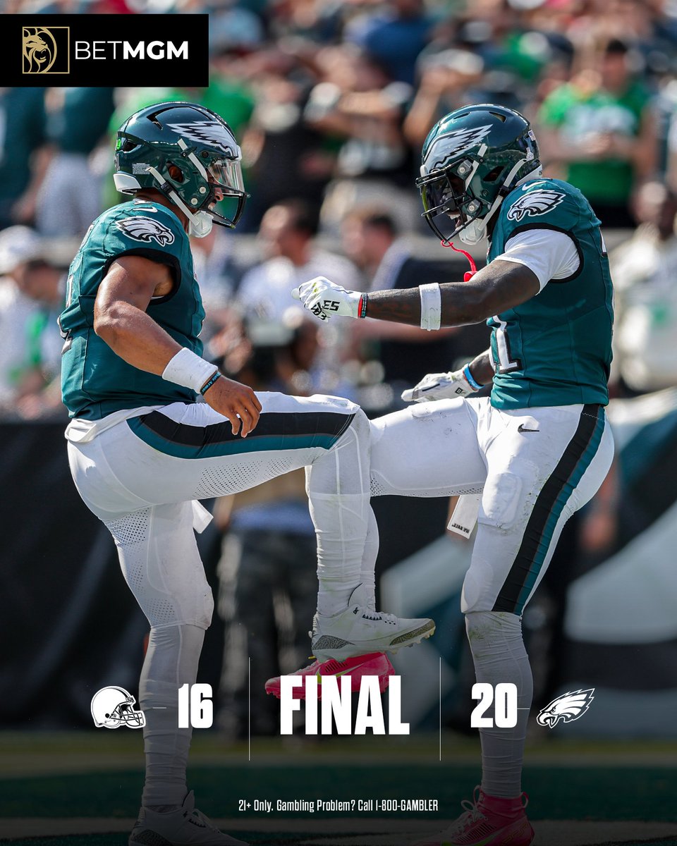 DUB❗️

<a href="/BetMGM/">BetMGM 🦁</a> | #FlyEaglesFly