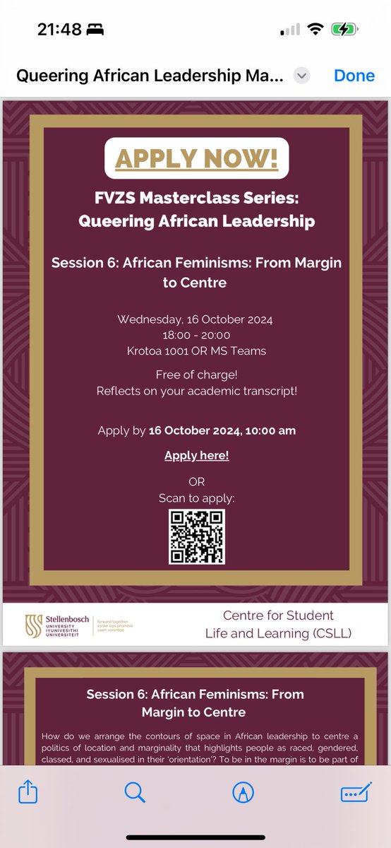 AfricanSTEMini1's tweet image. So excited about my Masterclass on WEDNESDAY