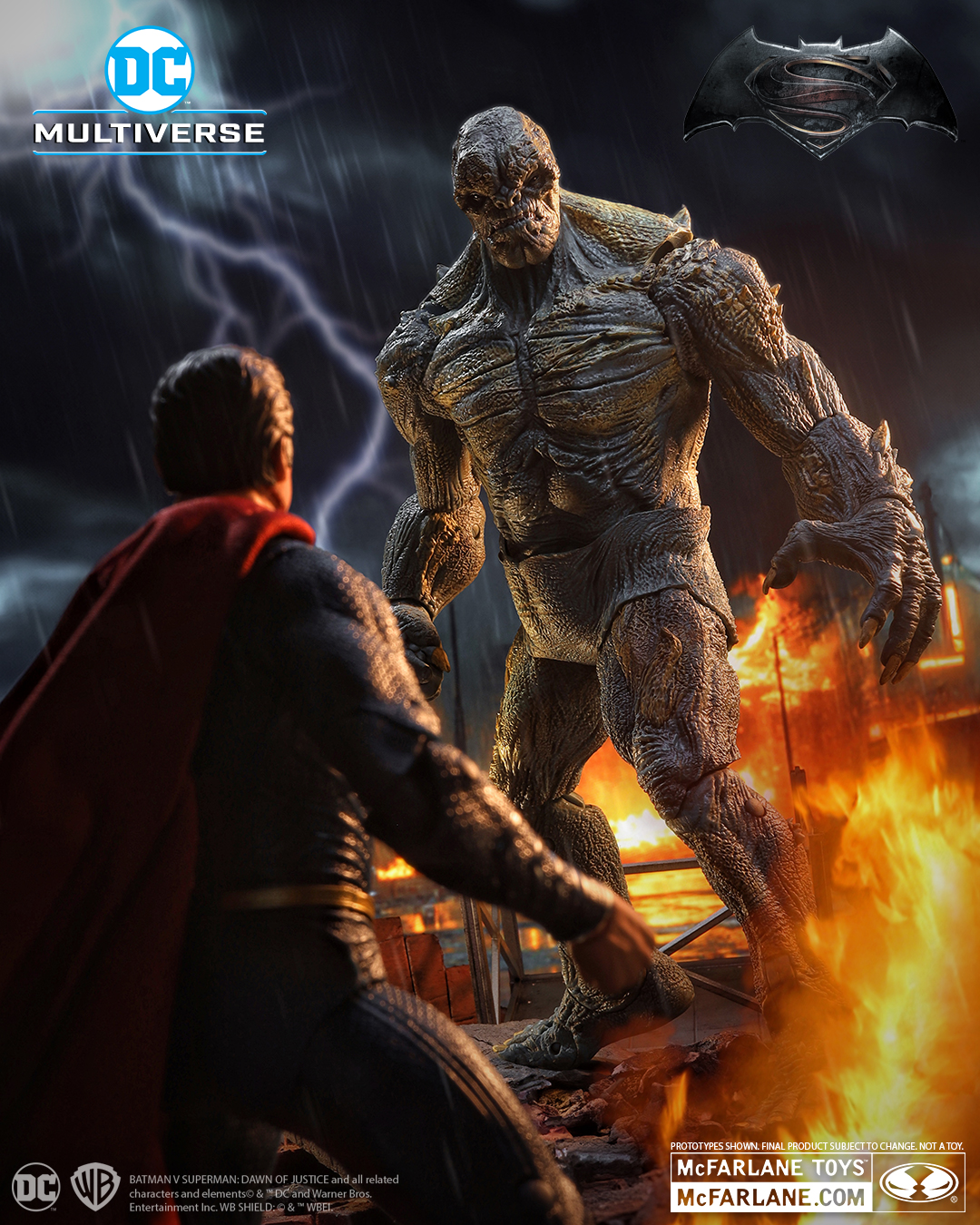 McFarlane Toys on X FIRST LOOK Doomsday Superman 2 pack based on the Batman v Superman Dawn of Justice movie launches for pre order OCTOBER 18th at select retailers McFarlaneToys DCMultiverse Superman