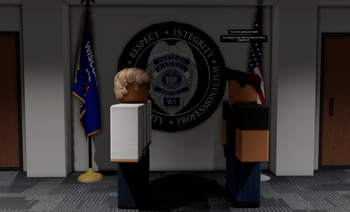 WPD_RBLX's tweet photo. Today, as of 10/13/24, Alex Mitchel has been promoted from an Administrative Lieutenant to a Deputy Chief. Feel free to congratulate him in the comments! https://t.co/CG2zQqyv7z