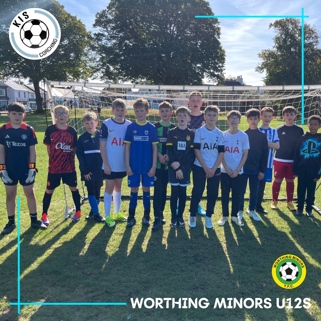 We do more than 1️⃣to1️⃣s <a href="/KISfootball/">KISfootballcoaching</a> 😃

We have had the honour to work with <a href="/worthing_minors/">Worthing Minors YFC</a> U12s 🟡🟢

The club has a special place in our ❤️ as it was coach Dave’s club as a young player 🤩

Any teams out there would like some guest sessions 🙏🏻 drop us a message 📧 📱 
#KIS