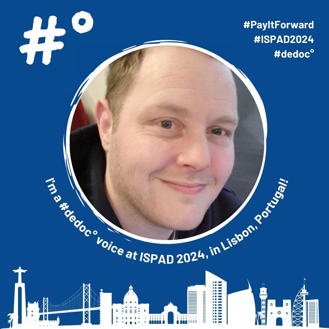 On Tuesday I fly out to 🇵🇹 for #ISPAD2024 as a #dedoc voice.

I can't wait to learn lots &amp; share updates from the conference 💙

I am attending ISPAD as a #dedoc° voice. The #dedoc° voices scholarship program has paid for my travel, accommodation &amp; access. All words are my own.