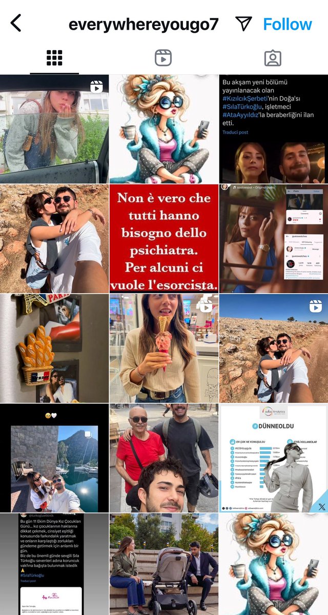 Only 2 post about Silas career the rest is the pretend couple and attacks on SilHal 🤣🤣then she say I am not interested in Silas privet life 🤡and yells at other that do talk about privet life 🤪😵‍💫