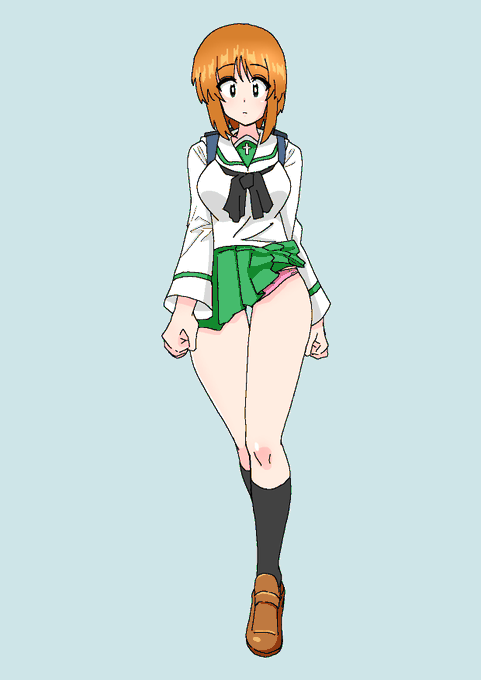 連休初日の通勤時にみたJKの姿 