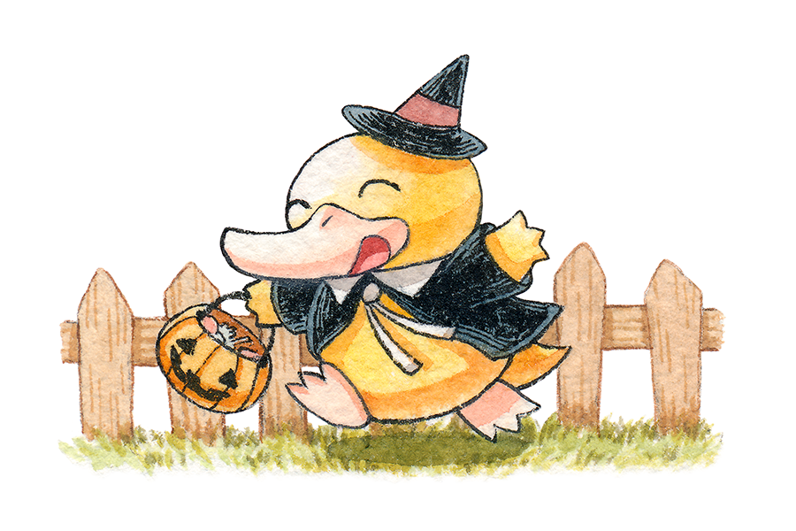 Trick-or-Treat Psyduck