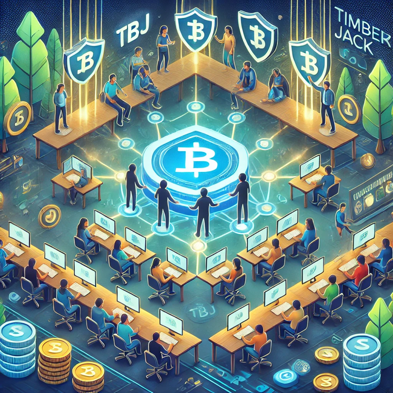 timberjack_defi's tweet photo. As a Timberjack token holder, you hold the power to influence the platform’s direction. Participate in decentralized governance, stake your tokens, and earn rewards while making key decisions. DeFi is in your hands! 💬🛡️ #DeFiGovernance #Timberjack #TBJ https://t.co/ZdS72OIWQ3