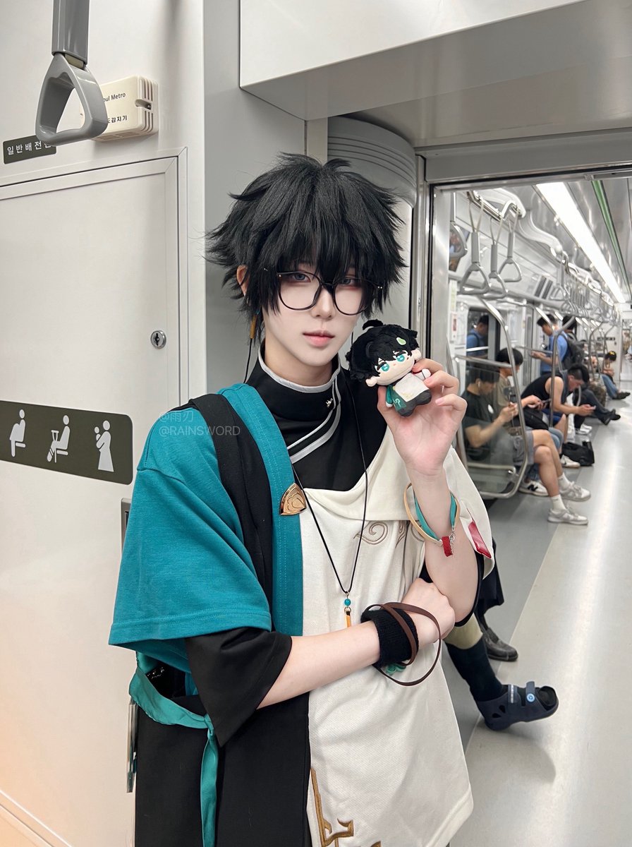 rainsword01's tweet image. Danheng in Seoul
#danheng #cosplay #honkaistarail #丹恒