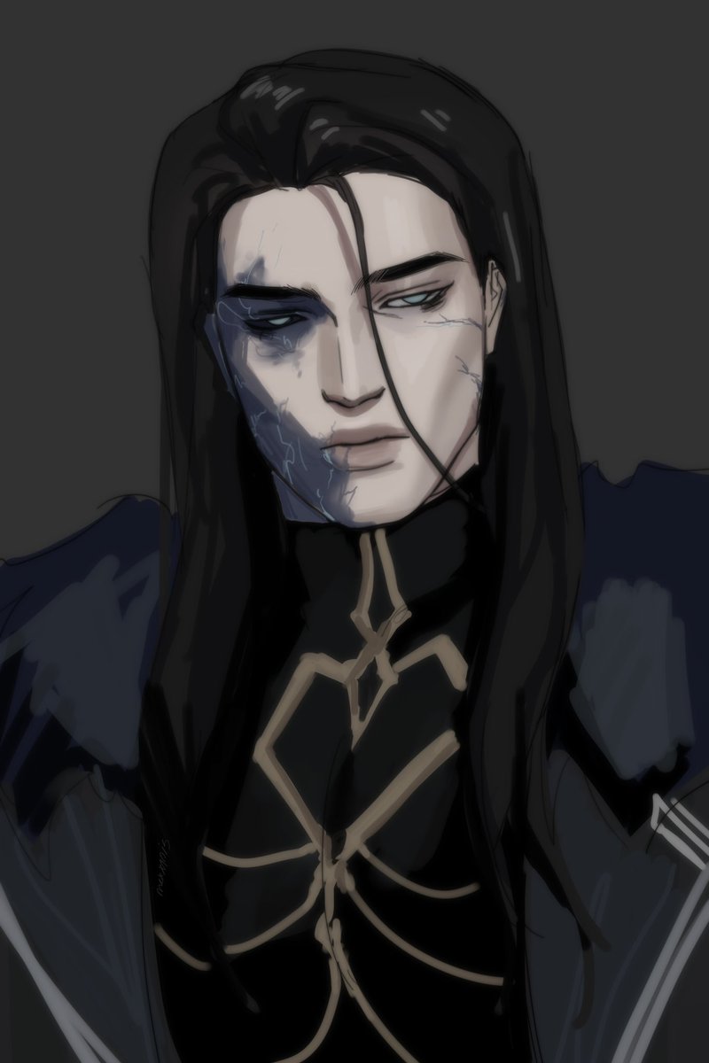 my try on capitano face 😛
#capitano #Genshinfanart