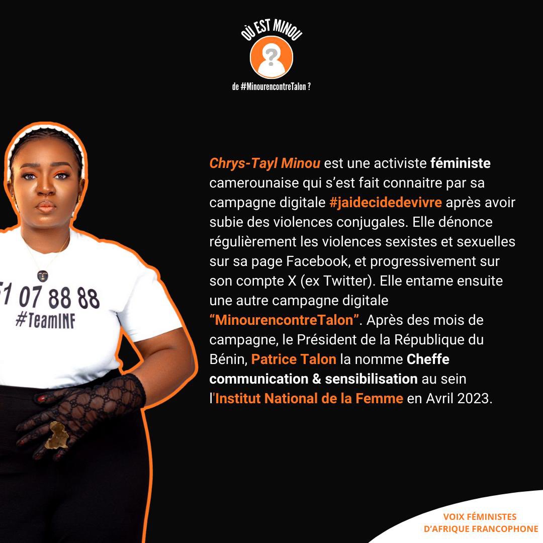 Où est <a href="/MinouChrystayl/">MINOU Chrys-tayl 🇧🇯 💫💚🍀</a> ??