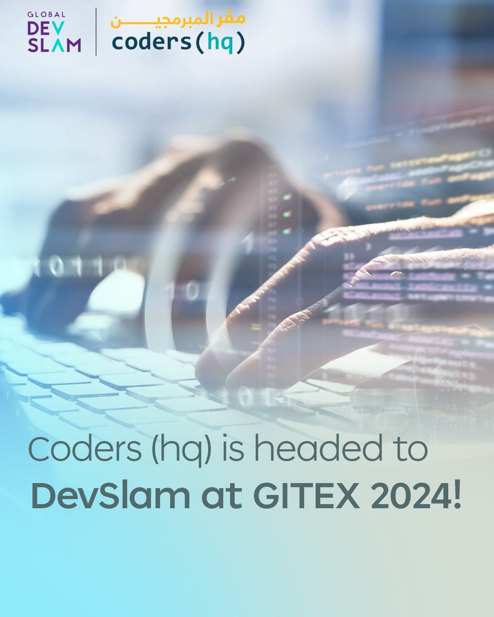uaeai_2031's tweet image. Coders (hq) is participating in DevSlam, the world's largest developer and tech skills-building event, at GITEX 2024! Visit their booth to explore some incredible activities, workshops, and networking opportunities.
#CodersHQ #DevSlam #GITEX2024