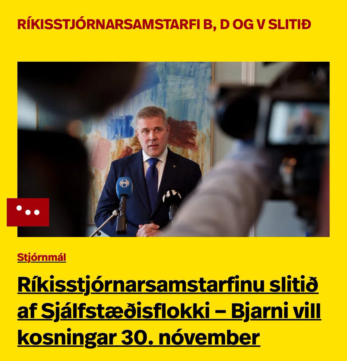 Hlakka til að sjá Samfylkinguna vinna með Miðflokknum og Sjálfstæðisflokknum. Þá verður allt miklu betra.
