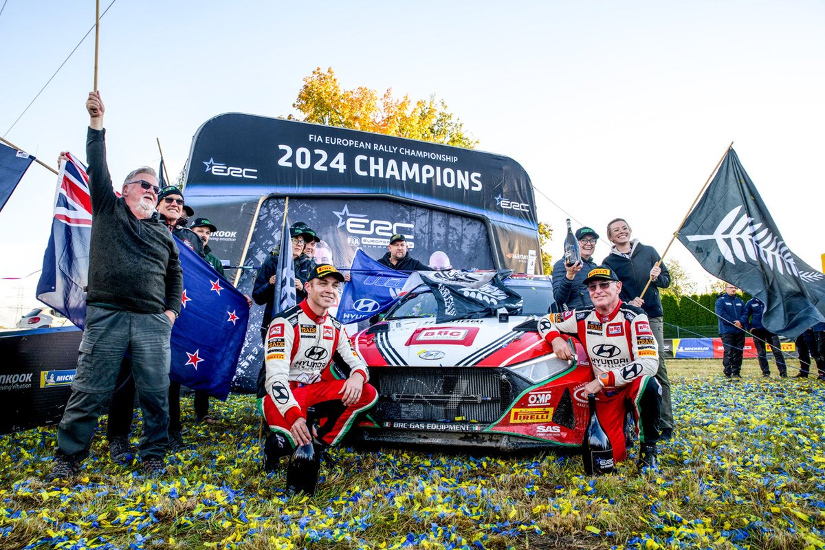 FIA European Rally Championship tweet media