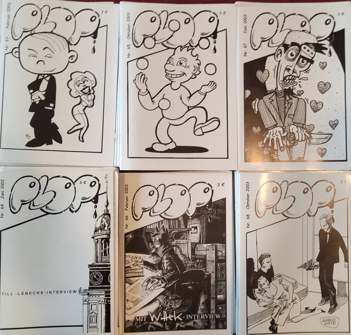 Neu im Gringo Comics Shop: Ganz viele alte PLOP Hefte! Für kleines Geld viel zum lesen. Hier schauen:

gringo-comics-shop.com/plop/