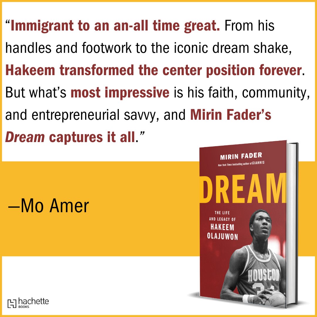 Grateful for this early review from <a href="/realmoamer/">MO AMER</a>. Thanks for taking the time to read the book! ✨

Dream comes out Tuesday wherever you buy books!: amazon.com/Dream-Life-Leg…