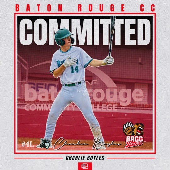 Charlie Boyles (@charlie_boyles) on Twitter photo I am blessed and honored to announce that I will be continuing my academic and athletic career at Baton Rouge CC. I would like to thank GOD, my family, friends, and coaches who have helped me along the way. GEAUX BEARS! <a href="/branschm26/">Brandon Schmidt</a> <a href="/colon_austin/">Austin Colón</a> <a href="/knightknation4L/">Knights Knation #4L</a> <a href="/SMHS_Baseball/">St. Michael Baseball</a> I am blessed and honored to announce that I will be continuing my academic and athletic career at Baton Rouge CC. I would like to thank GOD, my family, friends, and coaches who have helped me along the way. GEAUX BEARS! <a href="/branschm26/">Brandon Schmidt</a> <a href="/colon_austin/">Austin Colón</a> <a href="/knightknation4L/">Knights Knation #4L</a> <a href="/SMHS_Baseball/">St. Michael Baseball</a>