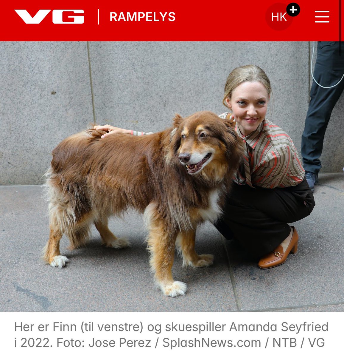 Og jeg som trodde bikkja het Amanda Seyfried wtf