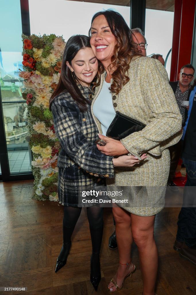 gasconposts's tweet photo. Karla Sofía Gascón and Selena Gomez attends the Netflix Awards Brunch during the 2024 BFI London Film Festival. https://t.co/FvxqPfxleI