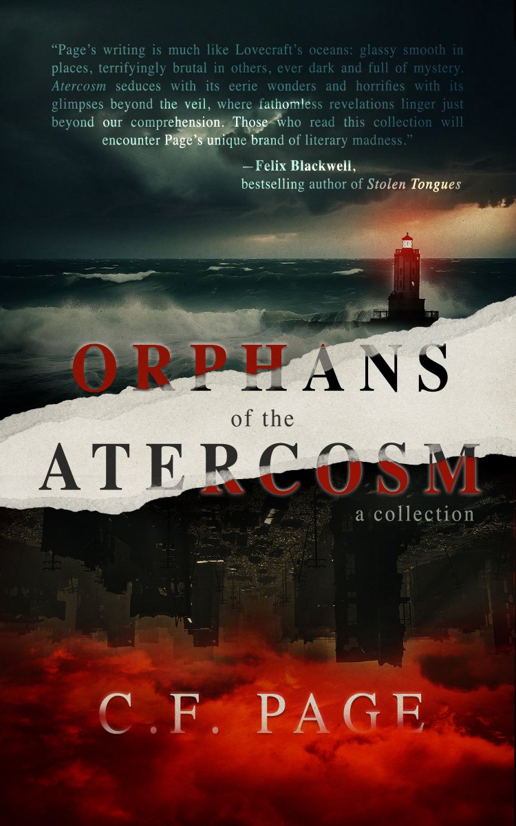 CFPage_Author's tweet photo. #BooksofHorror #ShortSmack readers, here's a link for a free copy of Orphans of the Atercosm:
https://t.co/tDcyW9Jt9m
Yes, yes. I guess you can steal copy of OOTA even if you're not a Books of Horror member--but you should be. It's the biggest horror community in the world, focused on readers and readers' experiences, and it's simply a FB group. On Wednesdays, there's a post where authors do giveaways and you can get a bunch of free books.
Anyway. Sometime in November, readers get to vote on their top 32 novellas, collections, and anthologies, and I'm hoping to make top 32. So... steal this book, give it a try, give me an honest review, and if you like it, vote for it.
#lovecraftian #cosmichorror #orphansoftheatercosm