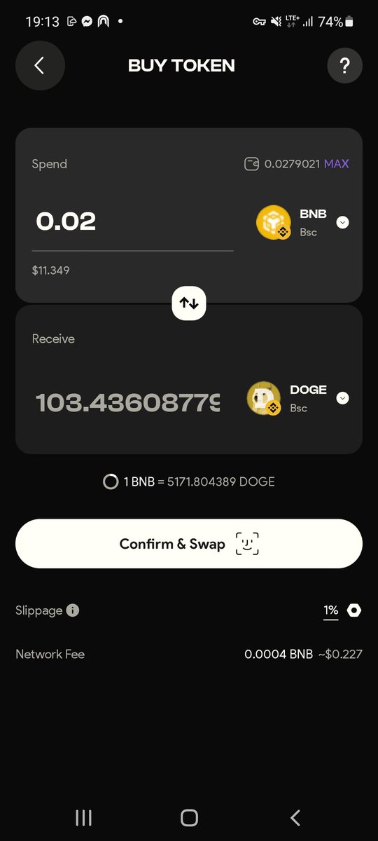 ProjectOctopus1's tweet image. Just swapped Doge on @PlenaFinance and was very easy. #MemeingonPlena