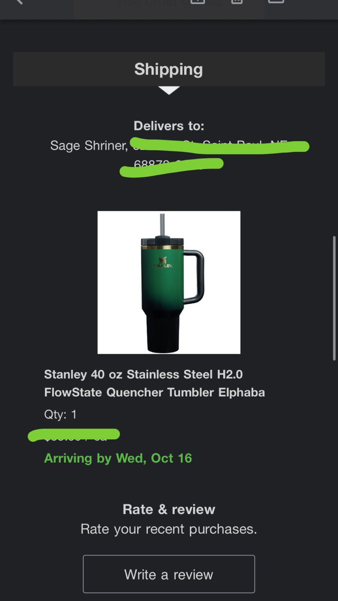 War is over😭 so glad I went back to check because the release last night was crazy😂 
#WickedMovie #WickedMusical #wickedstanley #stanley