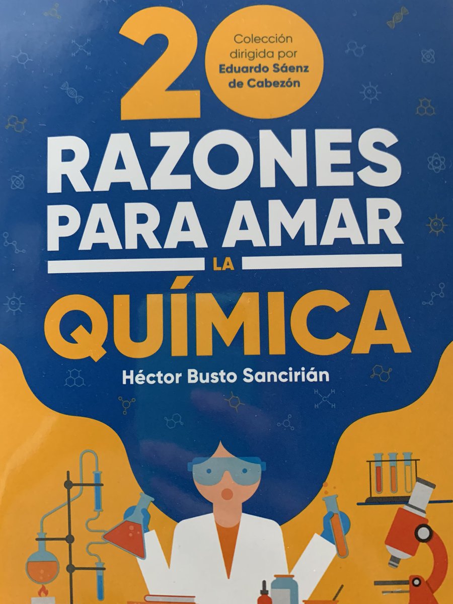 SUSACAPI's tweet image. Por fin he podido leerlo entero y tengo que decir que es estupendo. @hebusto da “20 razones para #amarlaquimica” y aunque yo sé unas cuantas más, estas 20 están muy bien seleccionadas. Enhorabuena Héctor!! Prólogo de @edusadeci 👌🏼@PlataformaEdit