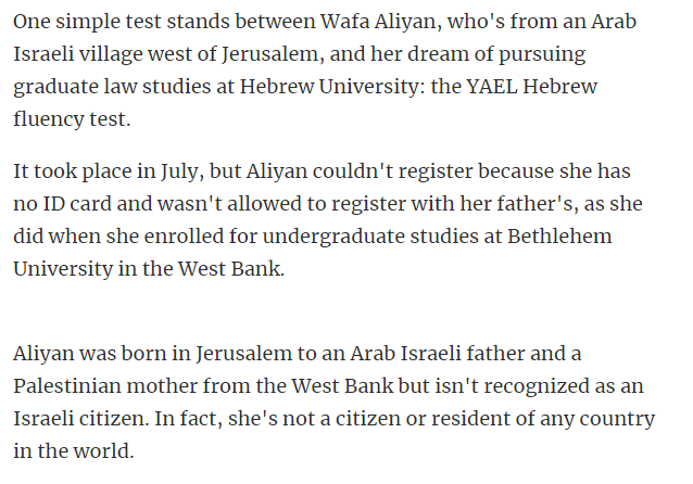 Jupiter_Census's tweet photo. @jackienavegante @bubbaraskin @BMarchetich She was born in Jerusalem, which has been fully under Israeli control since 1967 and formally part of Israel since 1980.

https://t.co/QcekzfbVEK https://t.co/kTjp0mqWgA