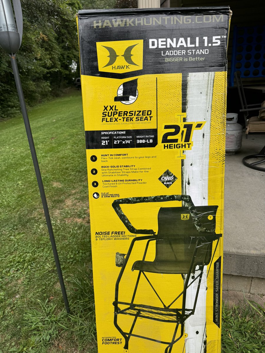 paboyzoutdoors1's tweet photo. It’s that time of year!
@hawk_hunting
@gsmoutdoors
#treestand #hawkhunting #ladderstand #gsmoutdoors #pahunting #archery #archeryhunter #deer #whitetail #bow #bowseason #whatgetsyououtdoors #paboyzoutdoors https://t.co/iKENAubwBO